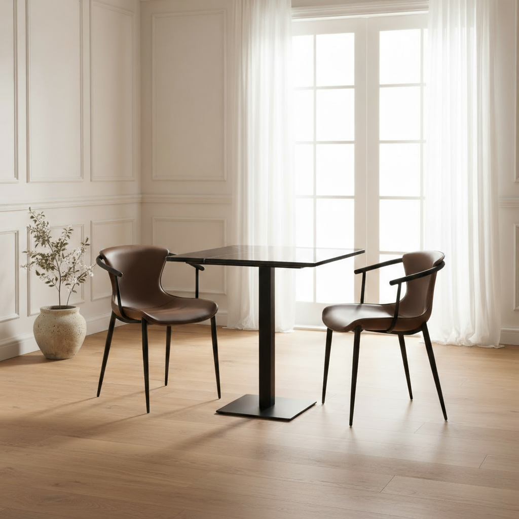 Harmonia cafébord 70x70 cm